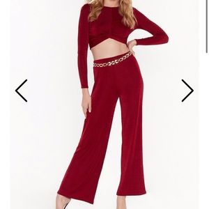 Nasty gal I’m Knot Kidding set